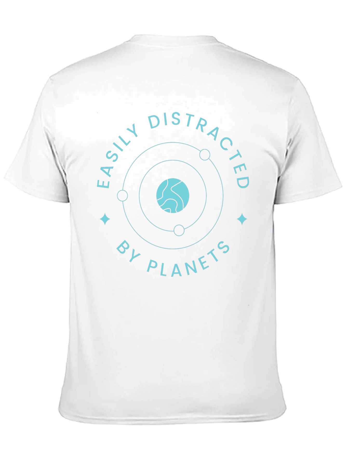 Easily Distracted By Planets Graphic Tee