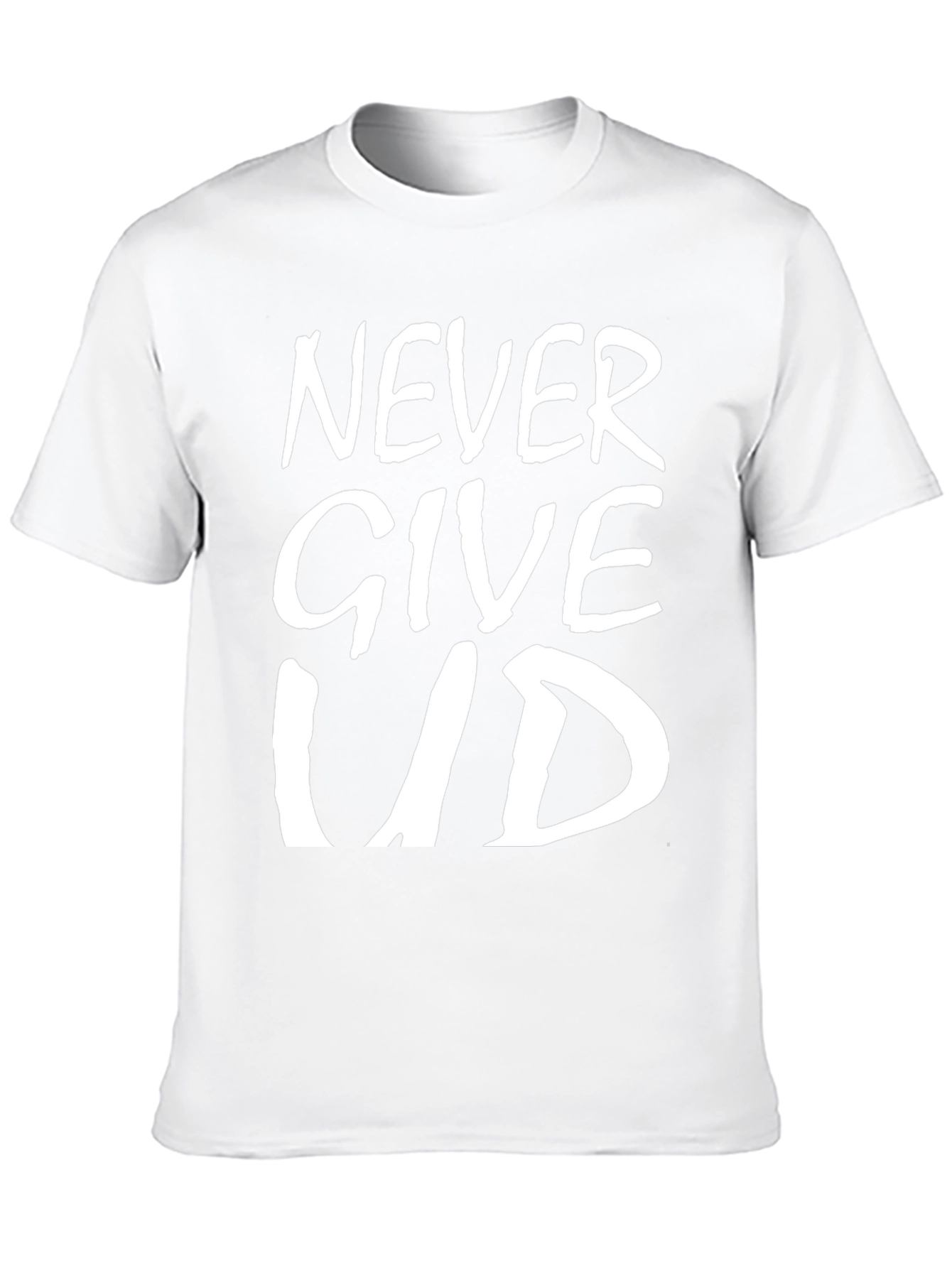 Never Give Up T-Shirt - Inspirational Graphic Tee