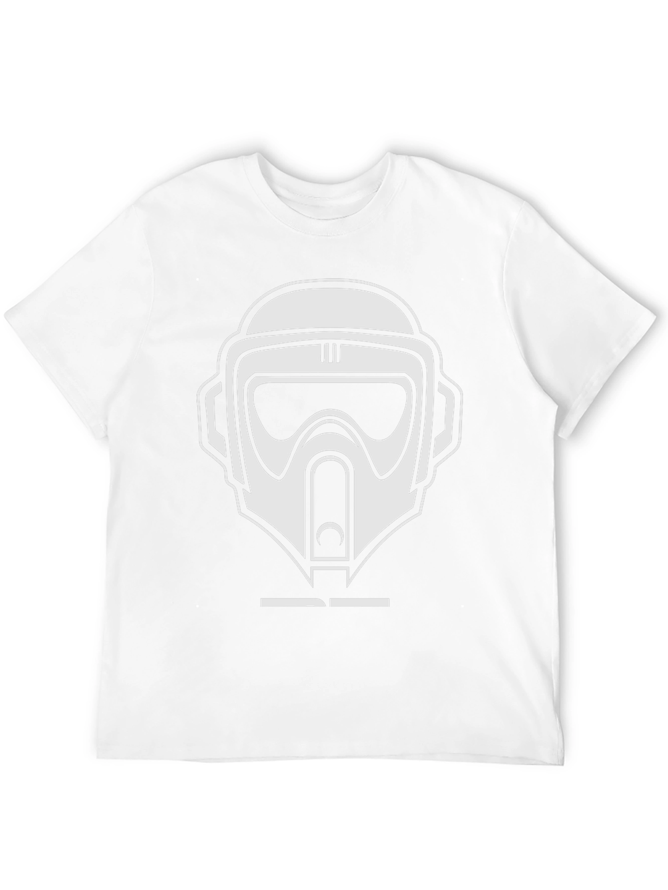 Star Wars Scout Trooper Helmet Black T-Shirt