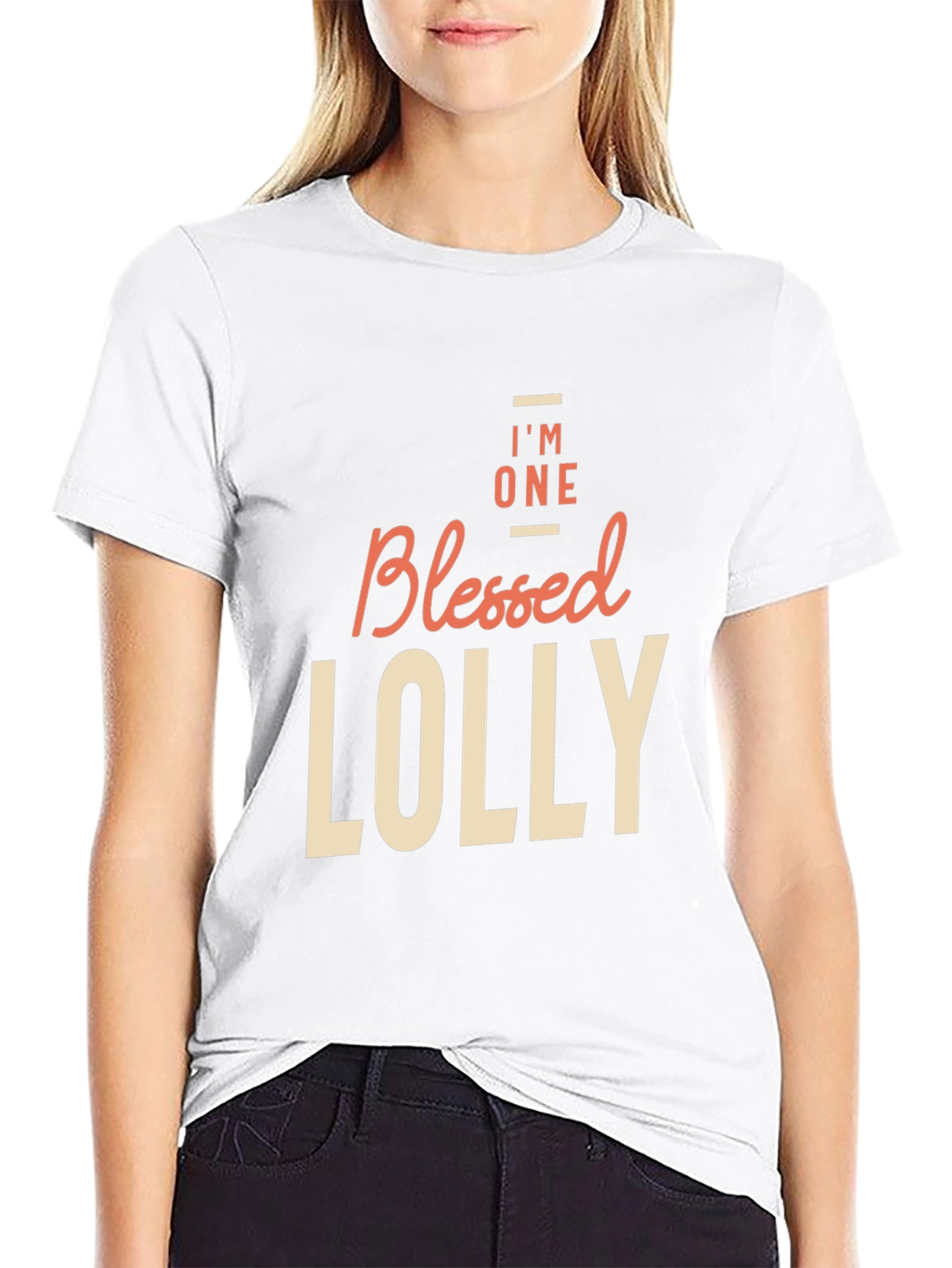 Blessed Lolly T-Shirt - Im One Blessed Lolly