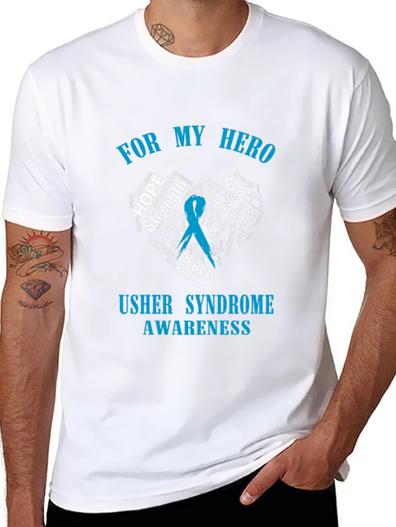 Usher Syndrome Awareness T-Shirt