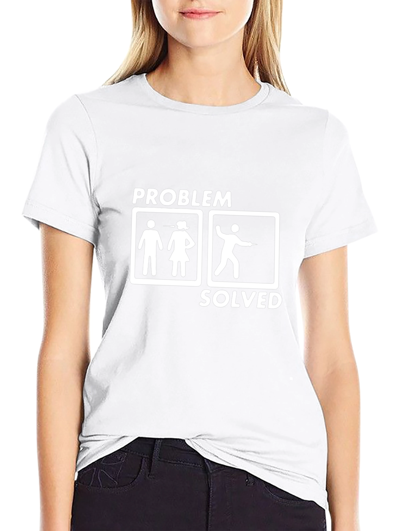 Problem Solved Fencing T-Shirt