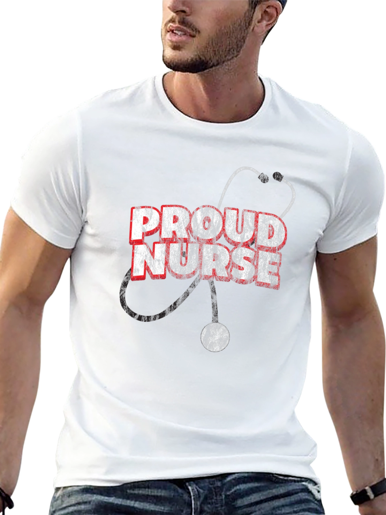 Proud Nurse T-Shirt - Medical Profession Tee