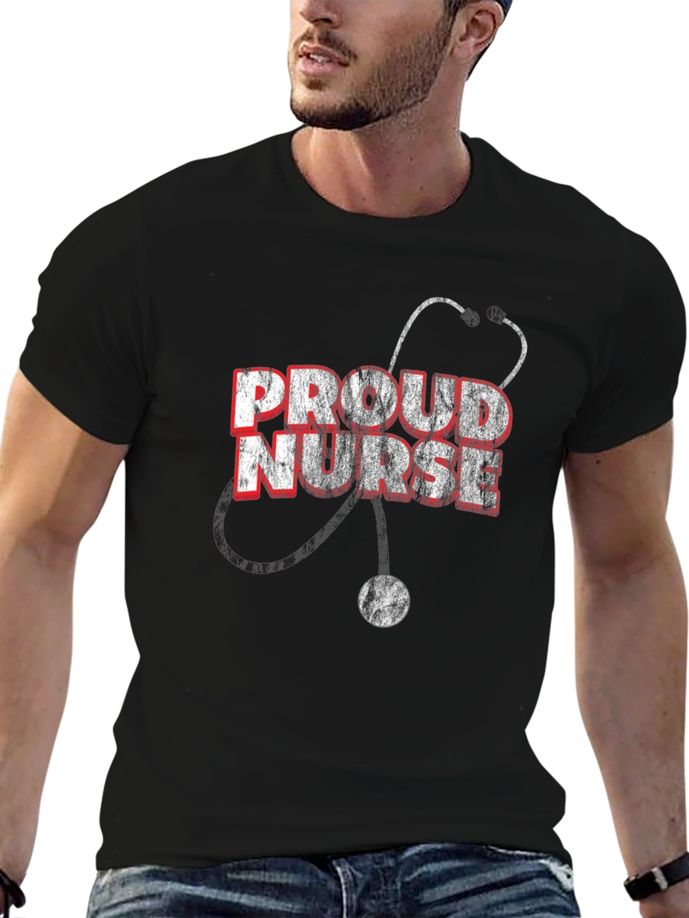 Proud Nurse T-Shirt - Medical Profession Tee