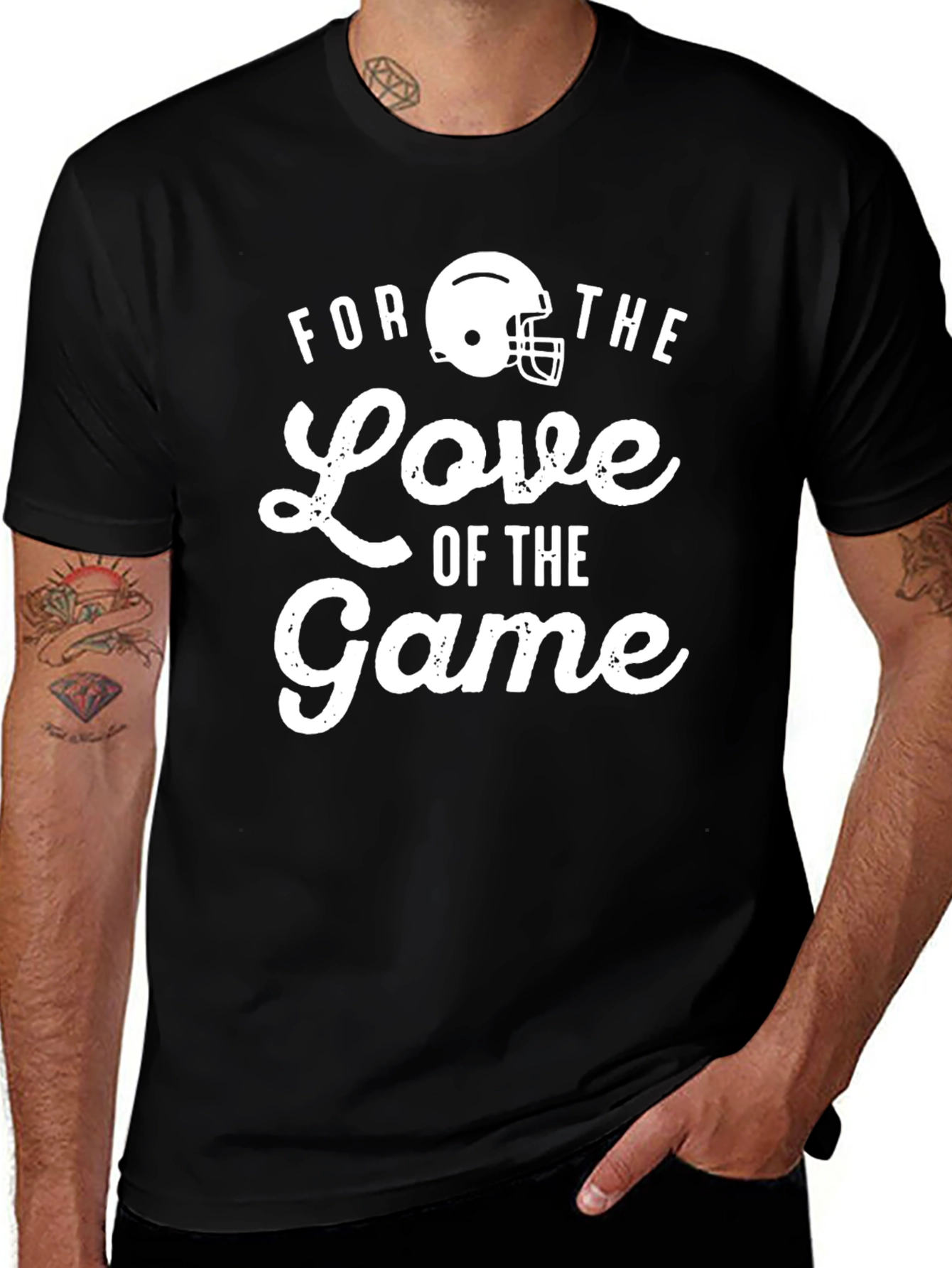 For the Love of the Game Football T-Shirt