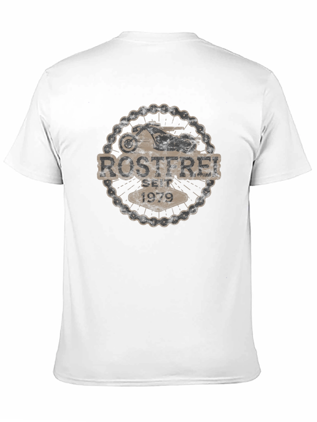 Rostfrei Since 1979 Motorcycle Graphic T-Shirt