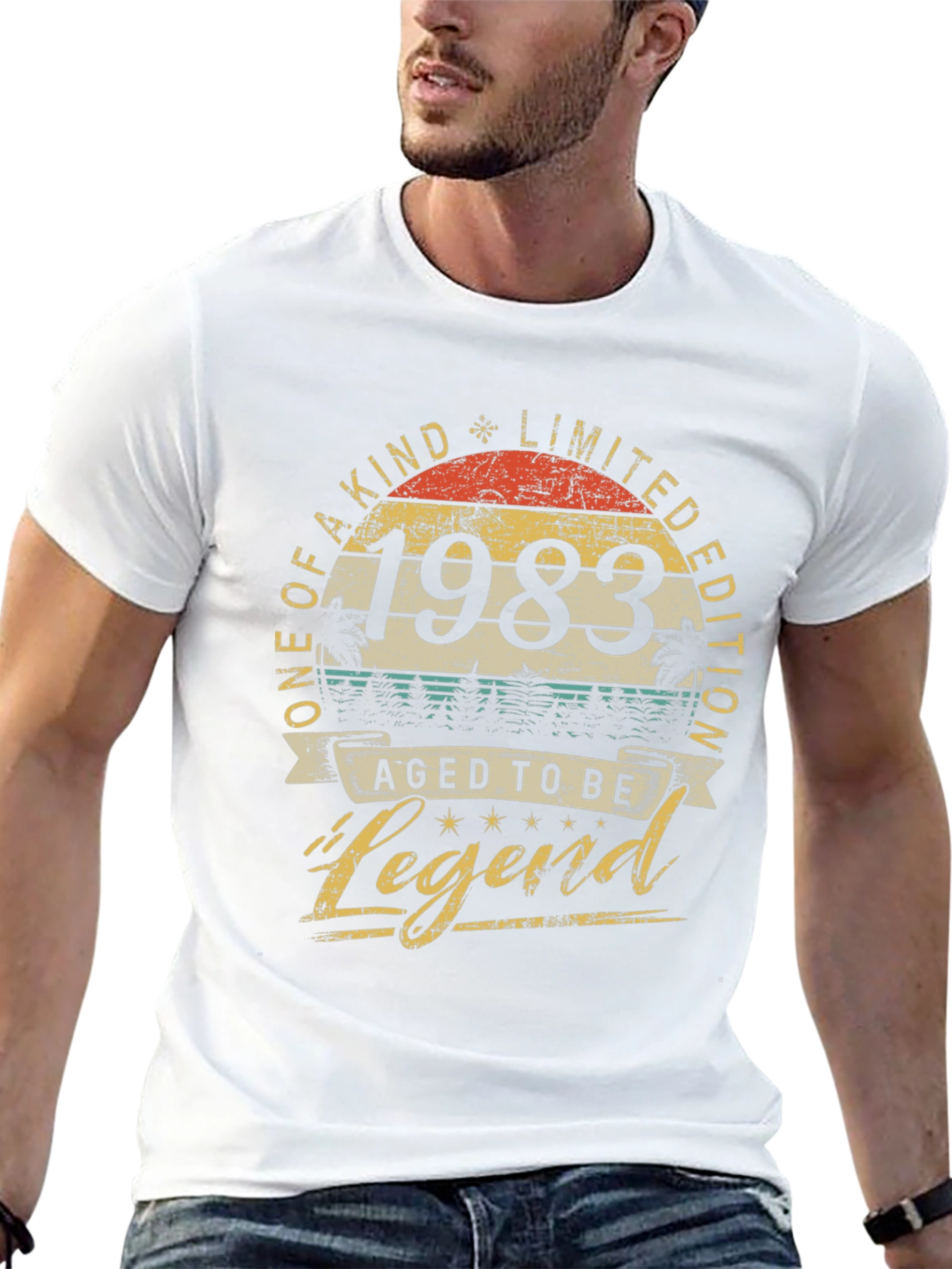 Aged to be Legend 1983 Graphic T-Shirt