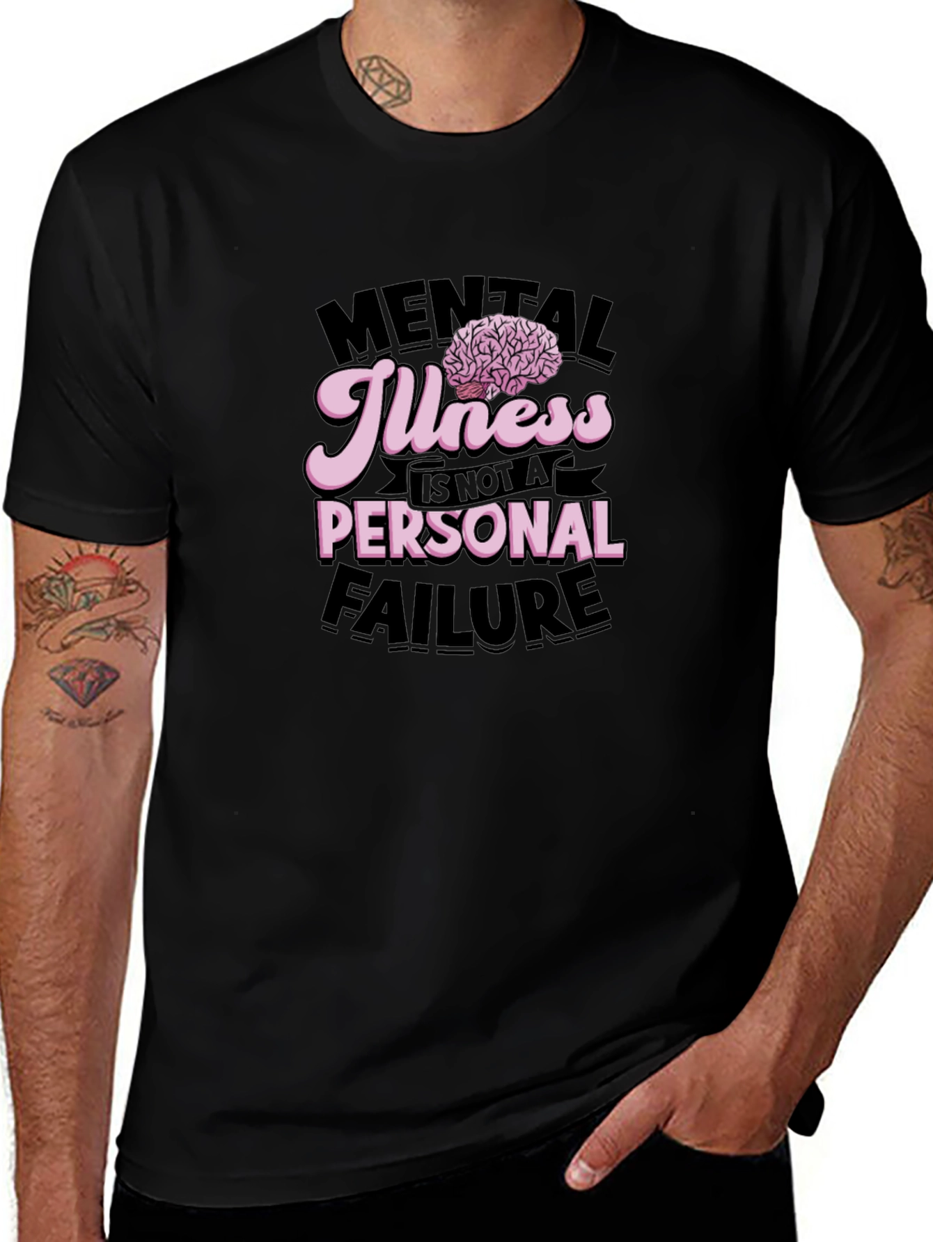 Mental Illness Awareness Graphic Tee