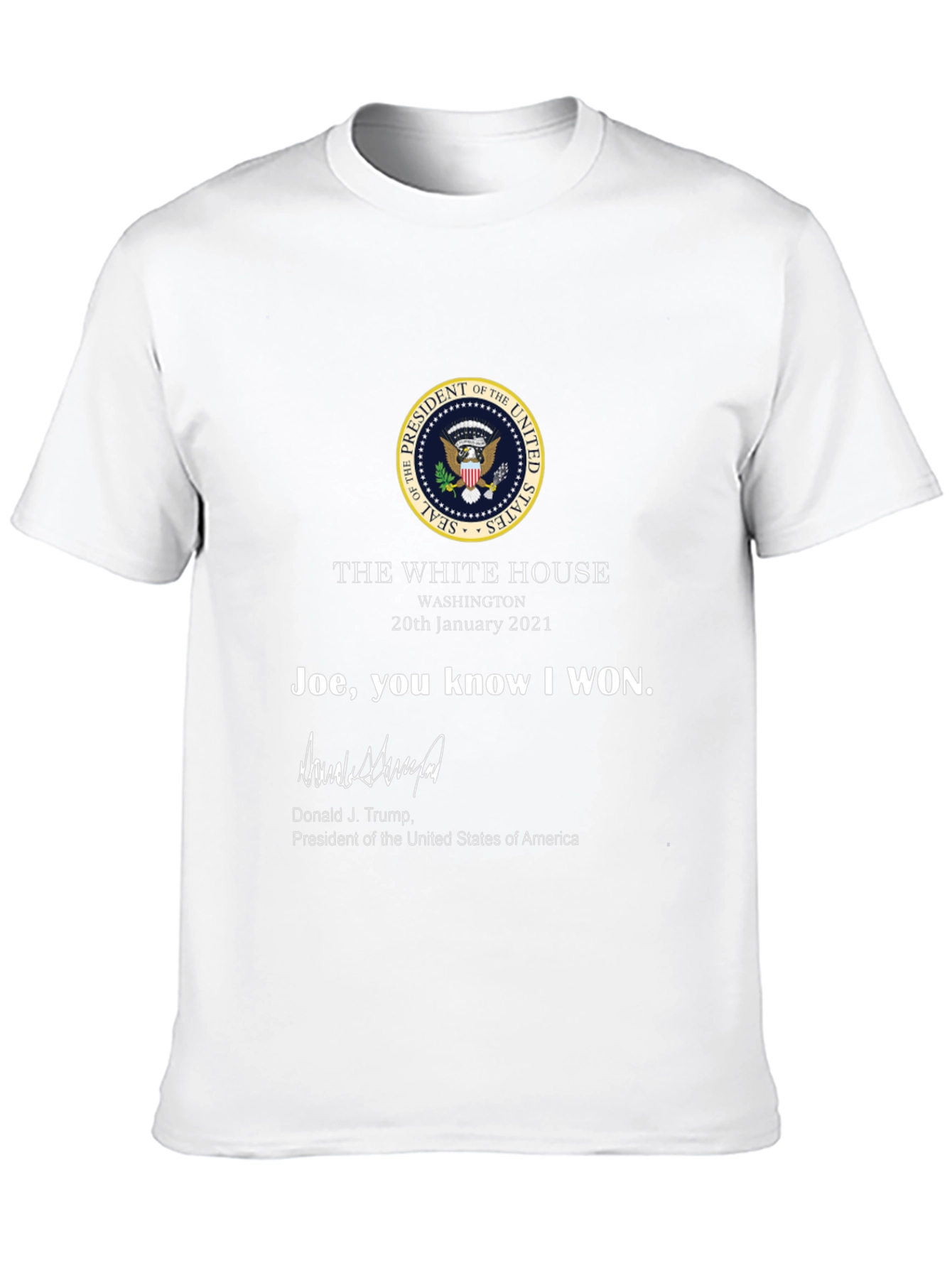 Joe You Know I Won T-Shirt
