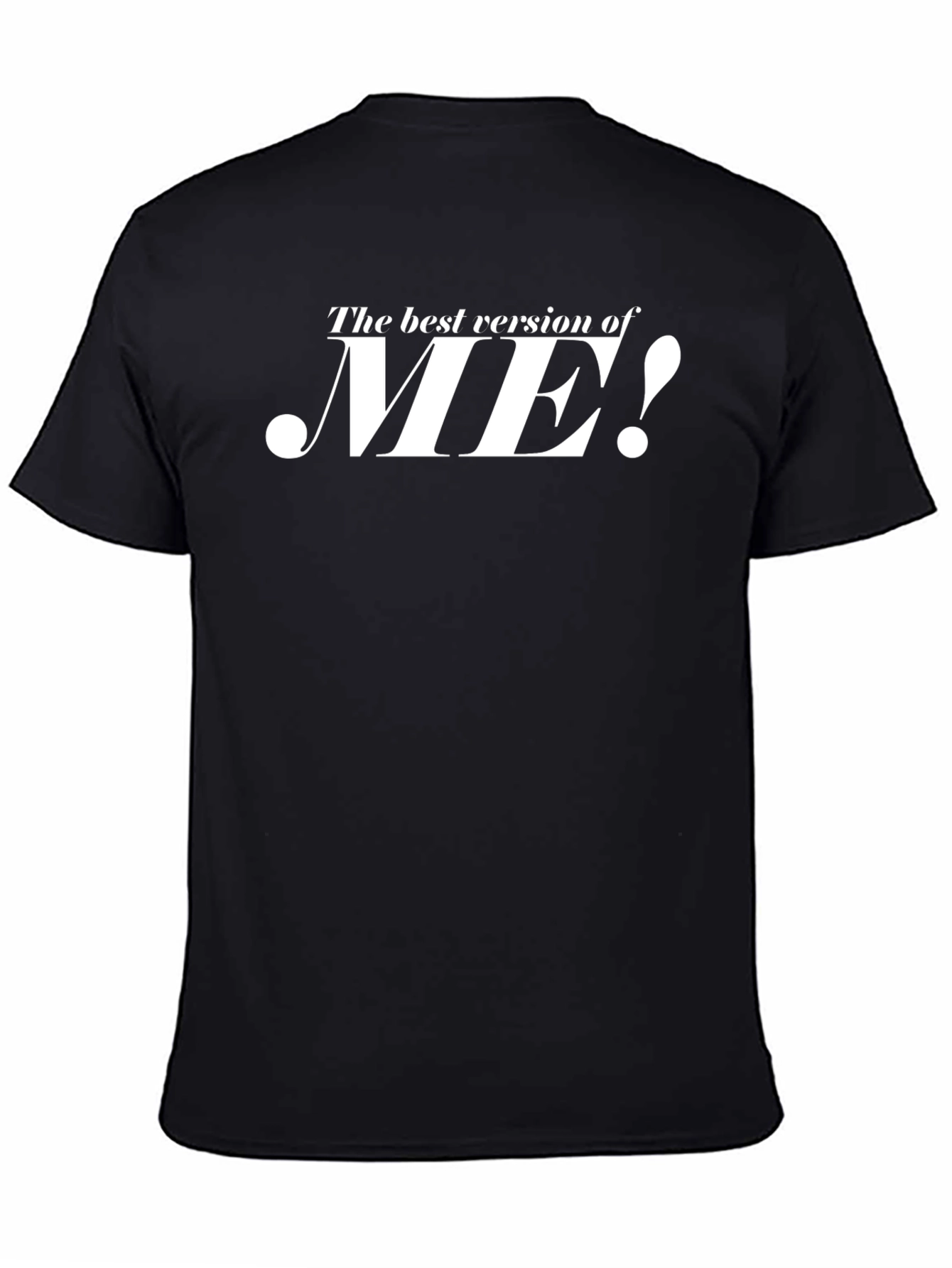 Best Version of ME! Black Graphic Tee