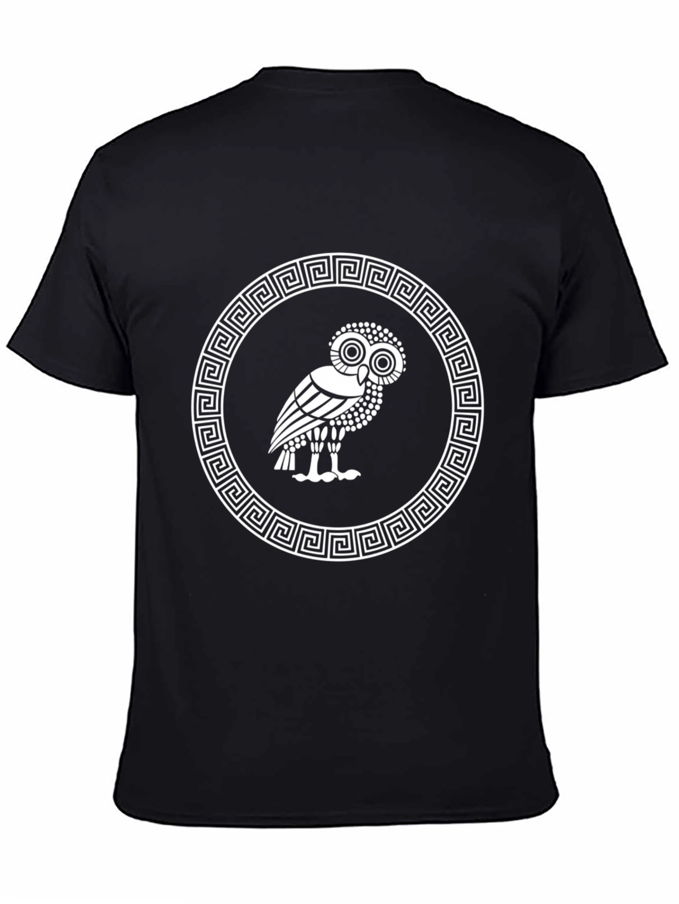 Owl T-Shirt - Ancient Greek Design