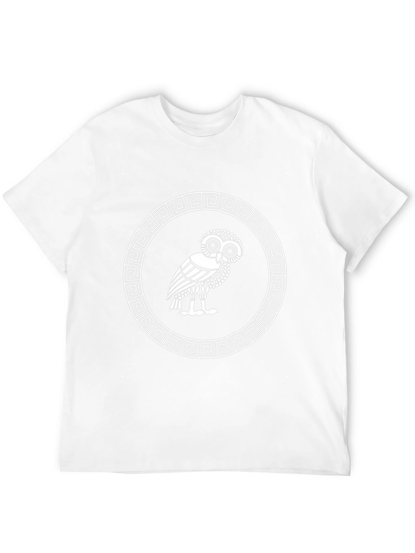 Owl T-Shirt - Ancient Greek Design