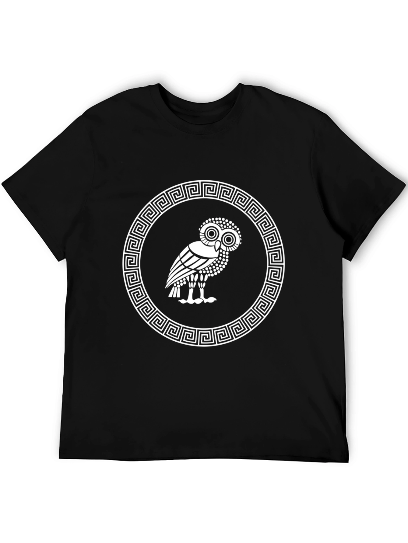 Owl T-Shirt - Ancient Greek Design