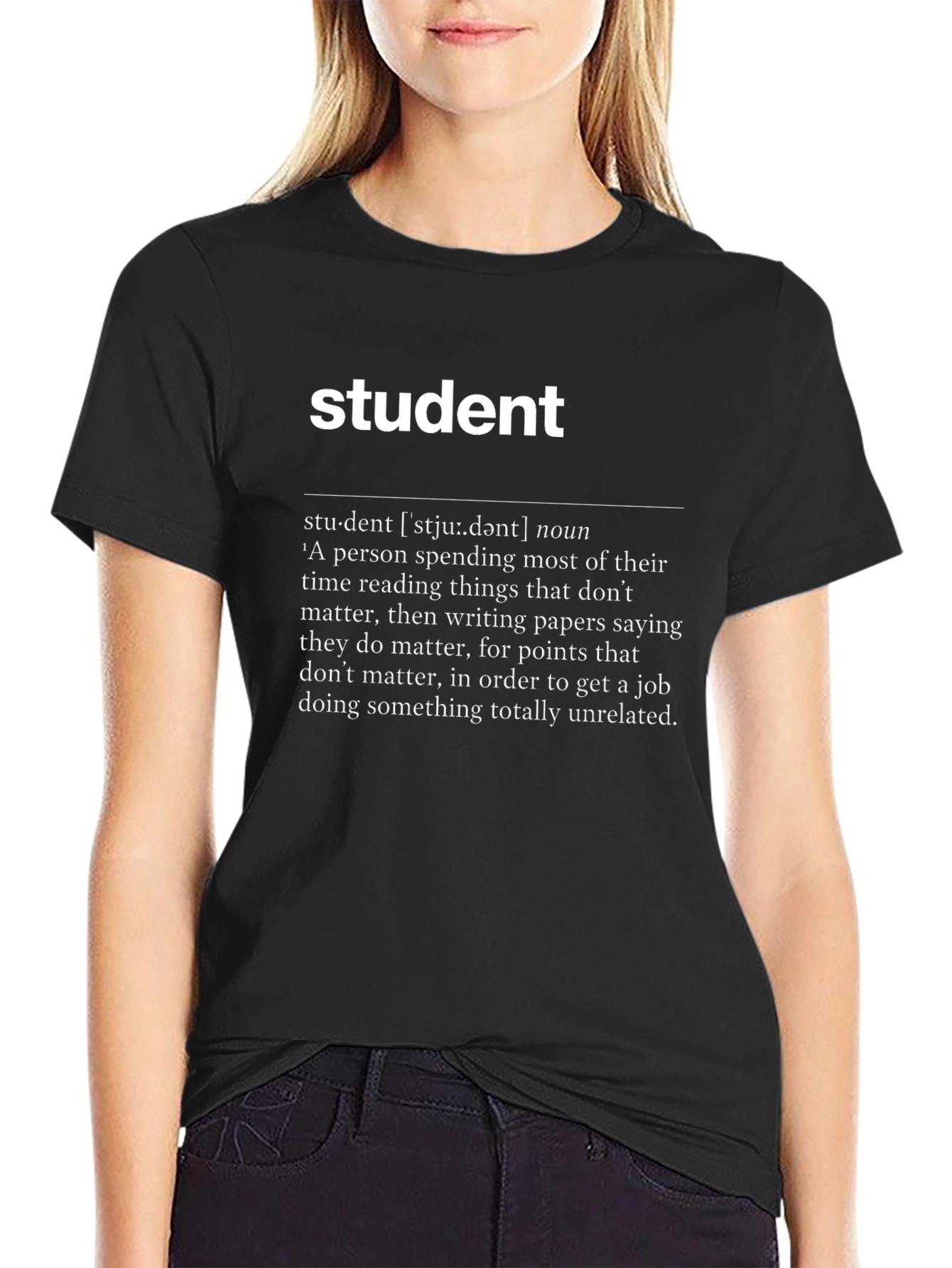 Student Definition Graphic T-Shirt