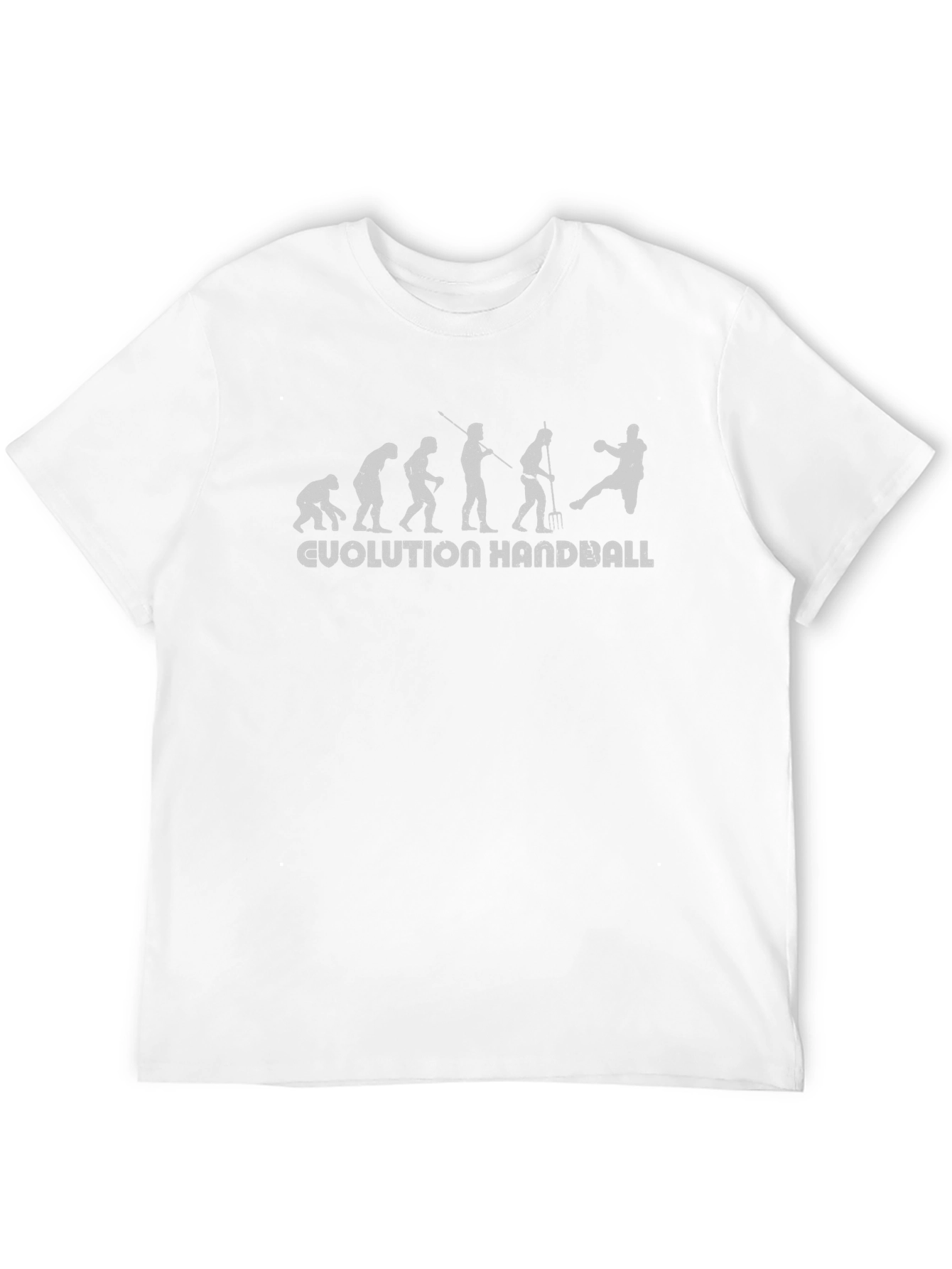 Evolution of Handball T-Shirt - Black Graphic Tee