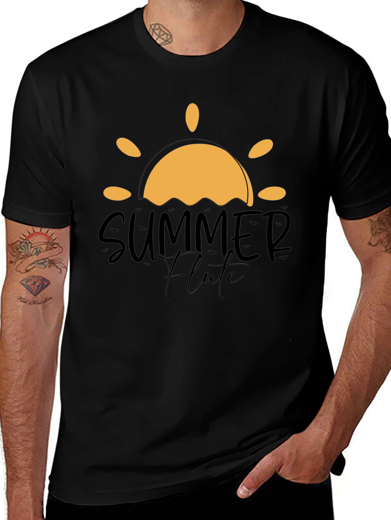 Summer Flute Graphic Tee
