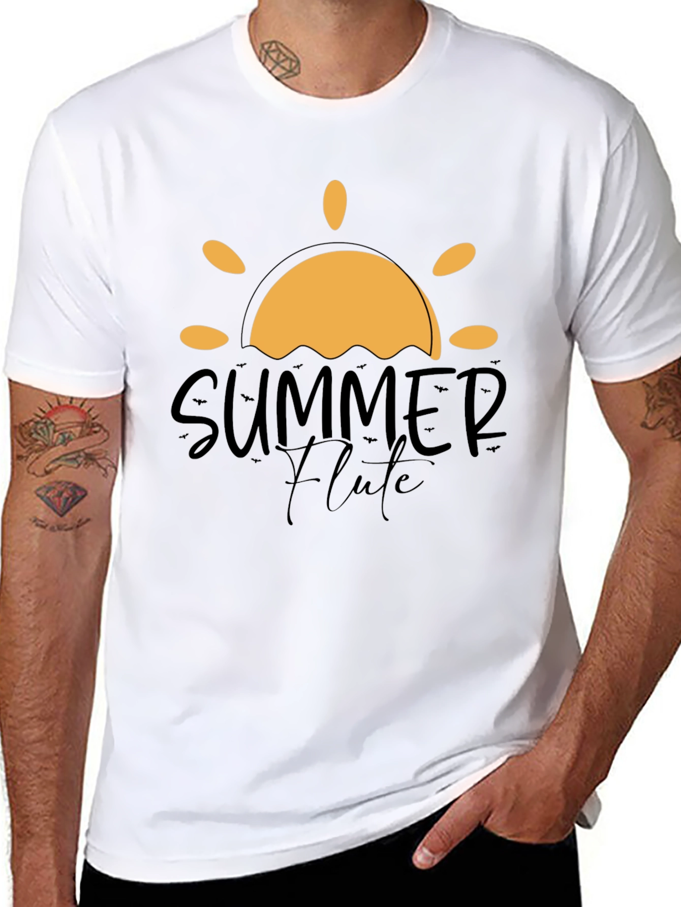 Summer Flute Graphic Tee