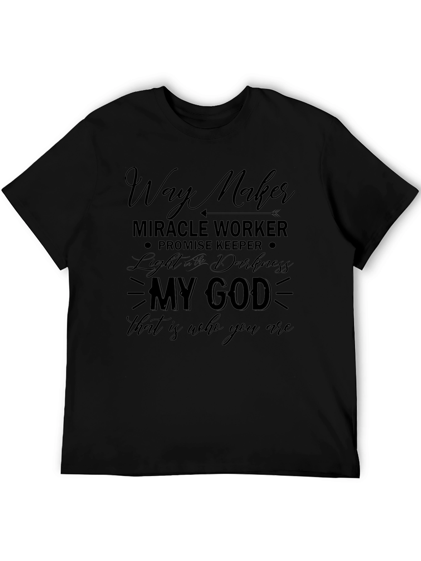 Way Maker Miracle Worker Christian T-Shirt