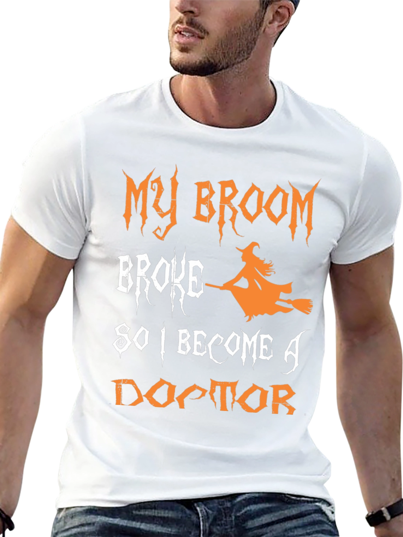 Funny Halloween Witch Doctor T-Shirt