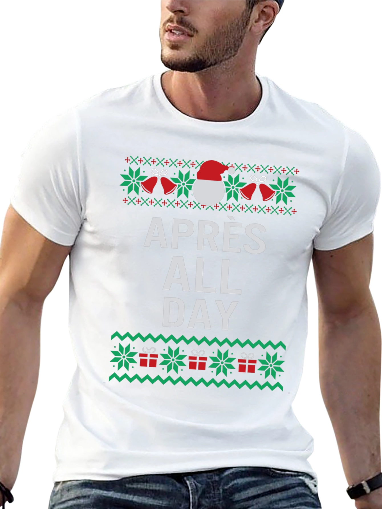 Apres All Day Ugly Christmas T-Shirt