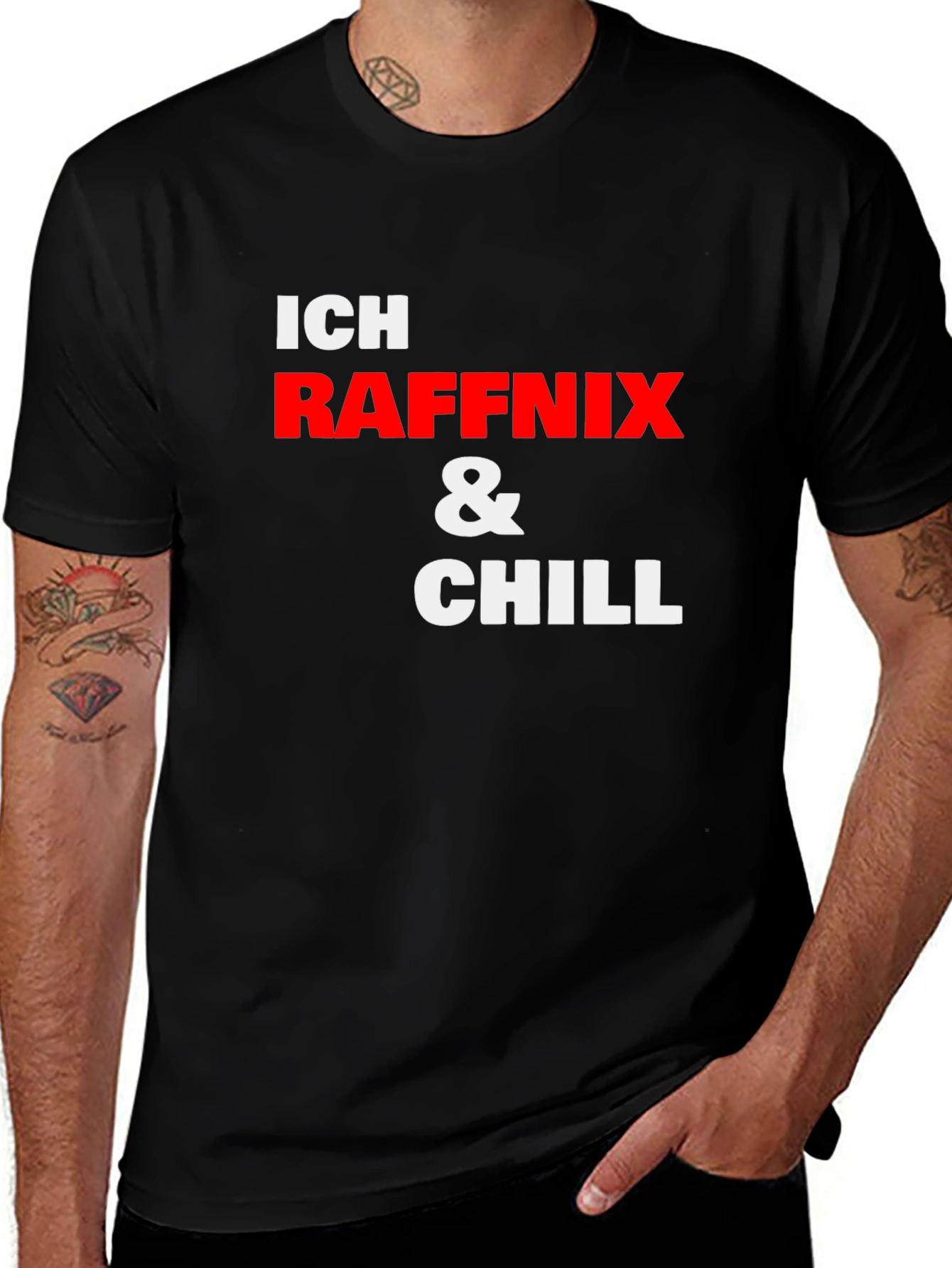 Ich Raffnix & Chill Graphic T-Shirt
