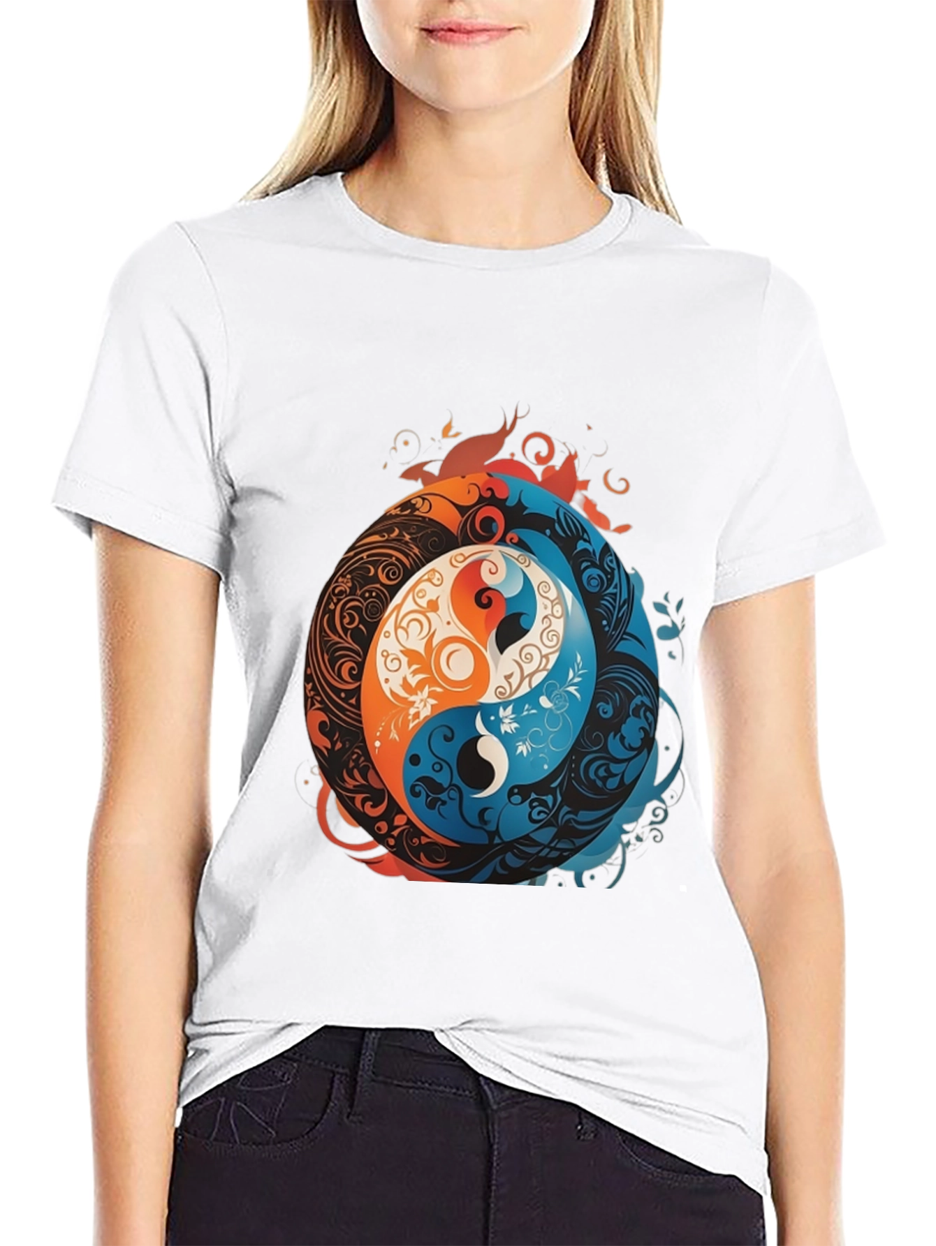Yin Yang Graphic Tee - Balance & Harmony