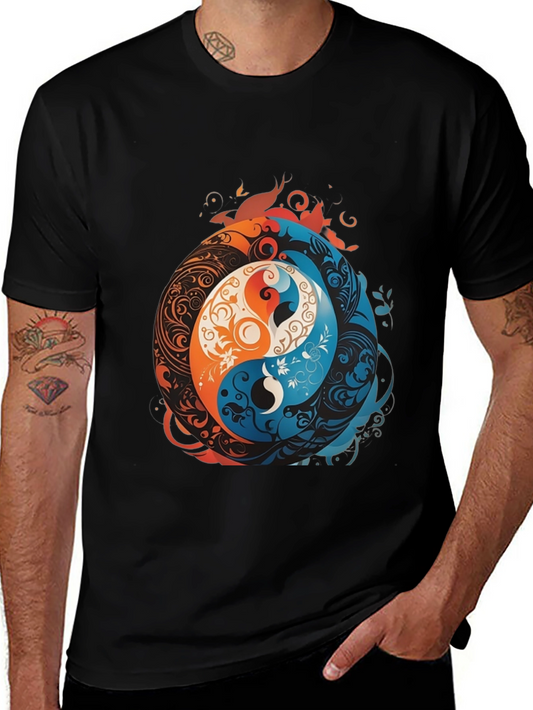 Yin Yang Graphic Tee - Balance & Harmony