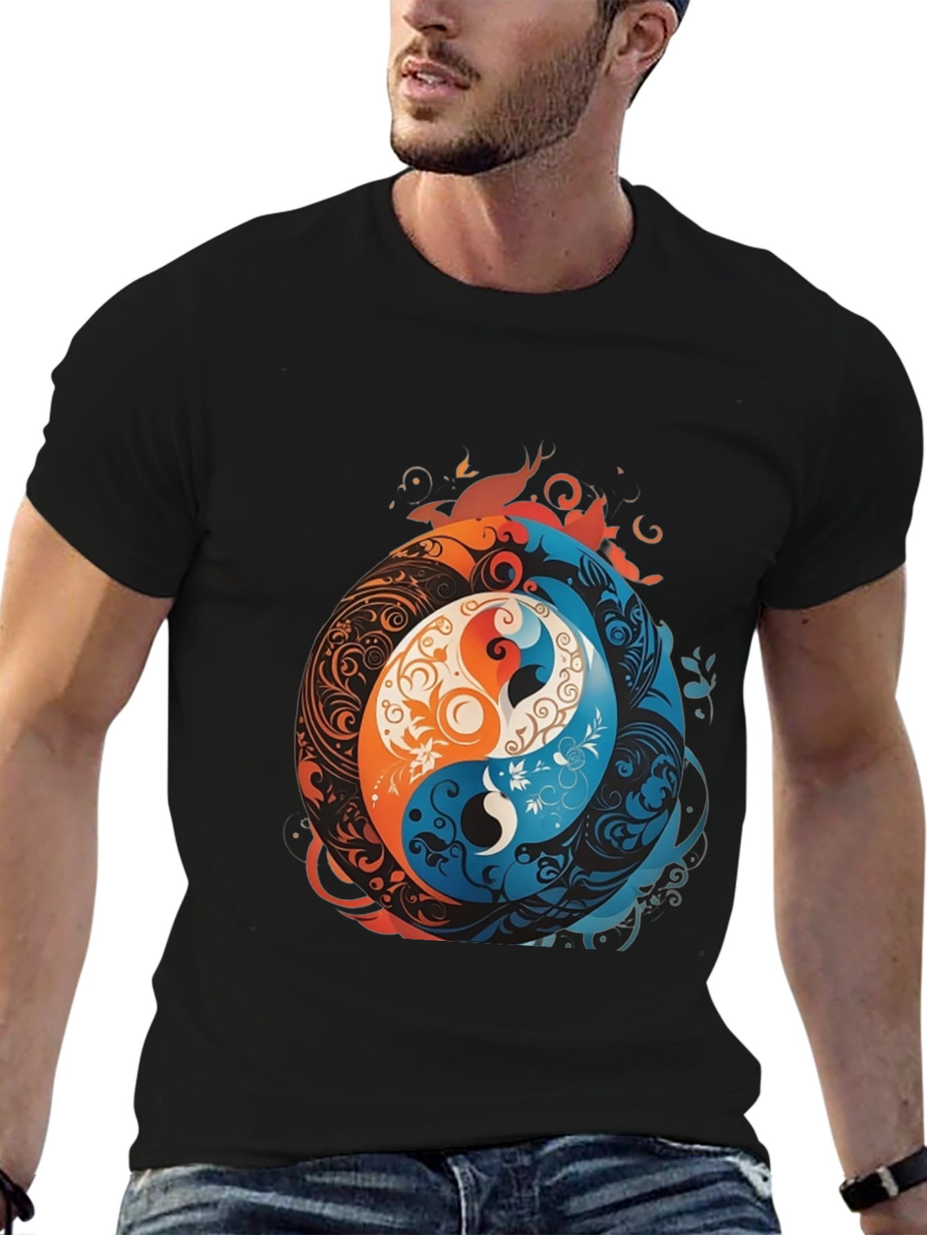 Yin Yang Graphic Tee - Balance & Harmony