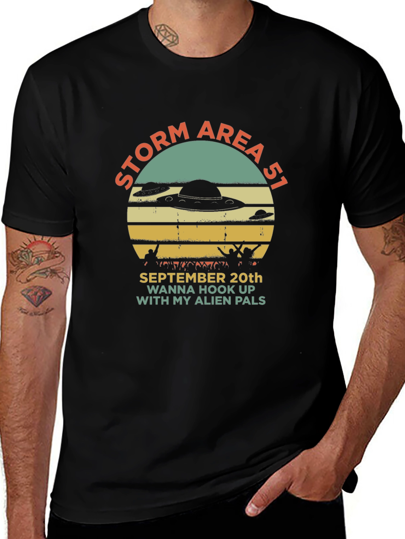 Storm Area 51 Alien Pals Graphic T-Shirt