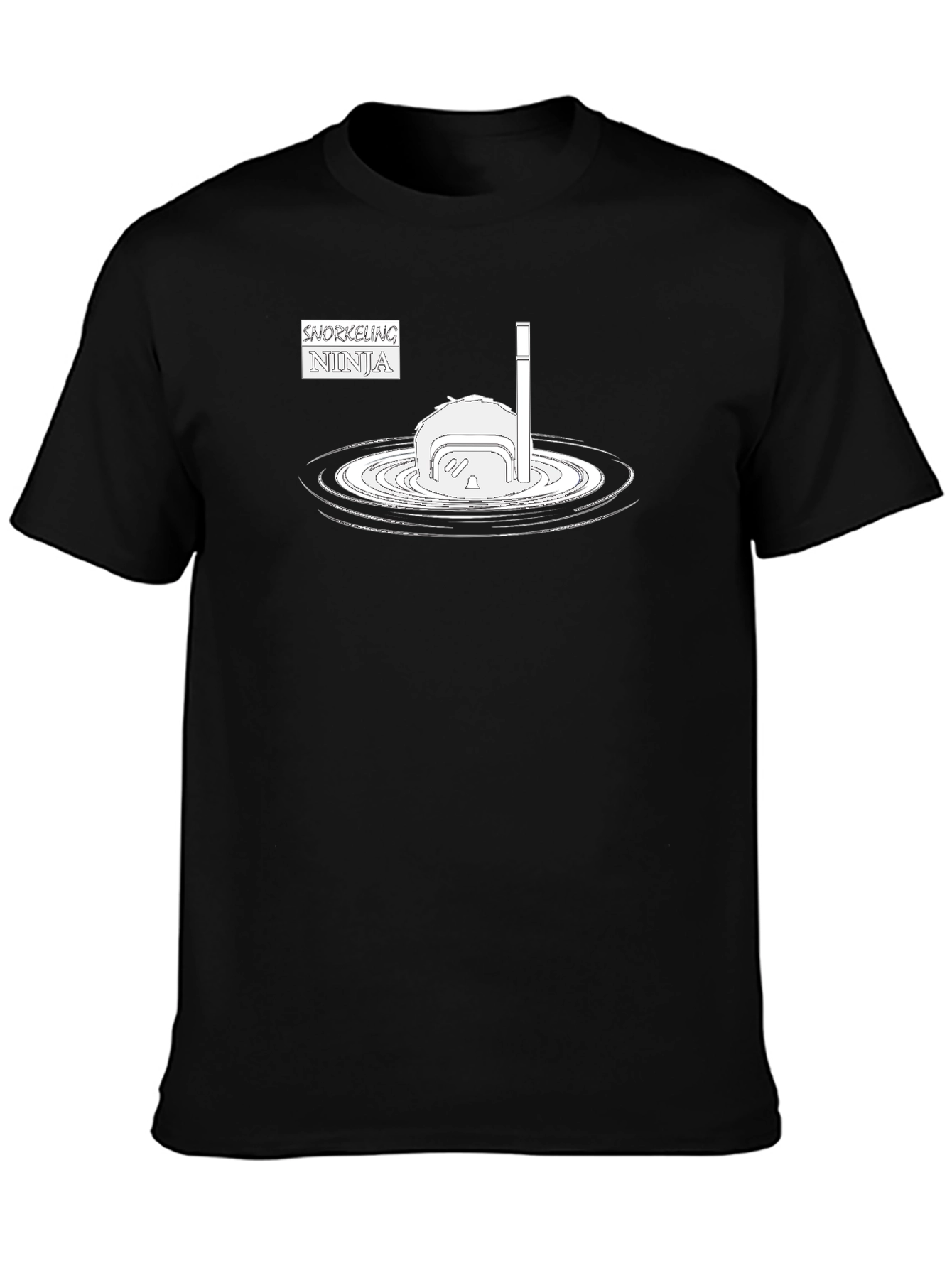 Snorkeling Ninja Graphic T-Shirt