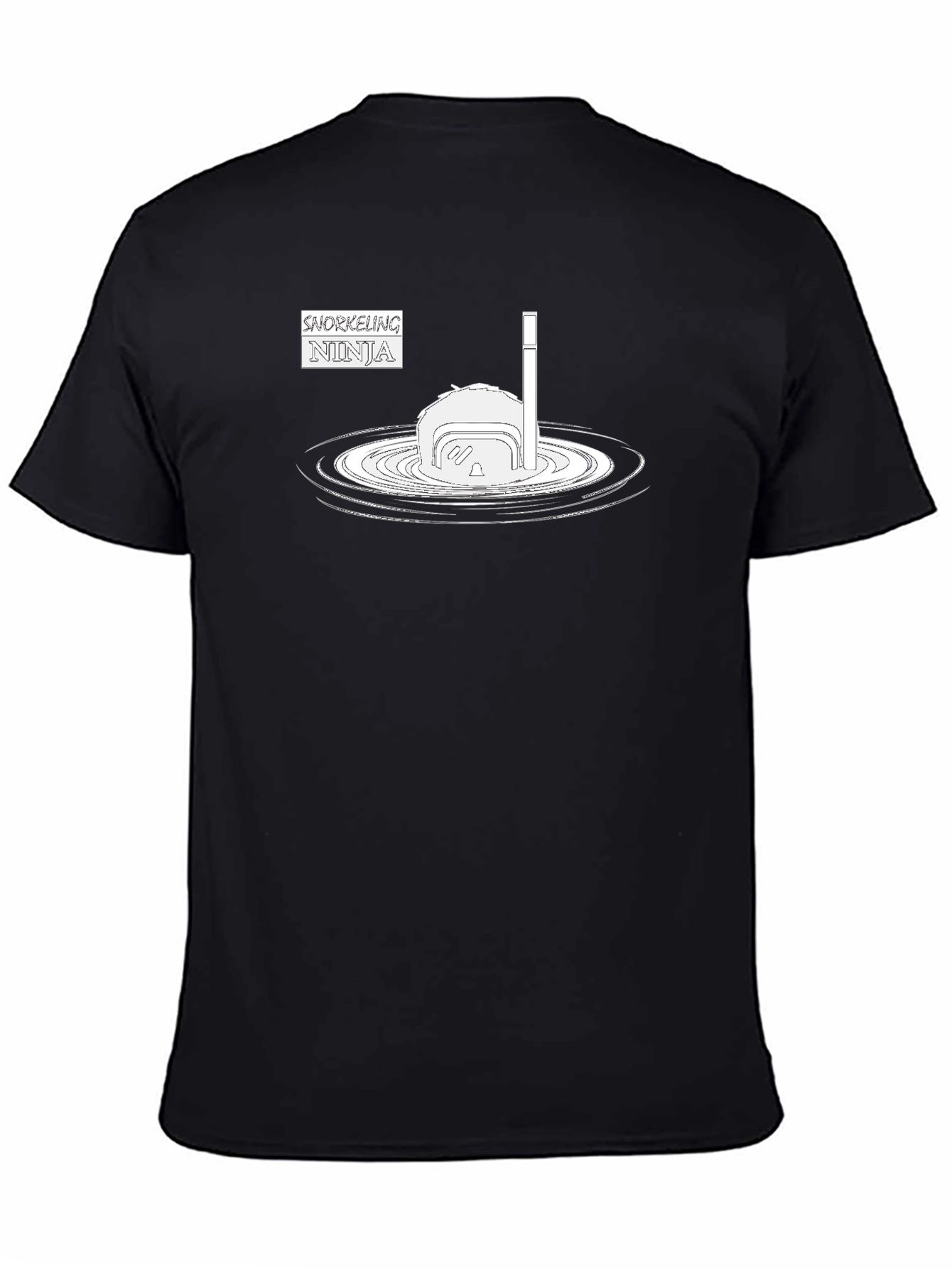 Snorkeling Ninja Graphic T-Shirt