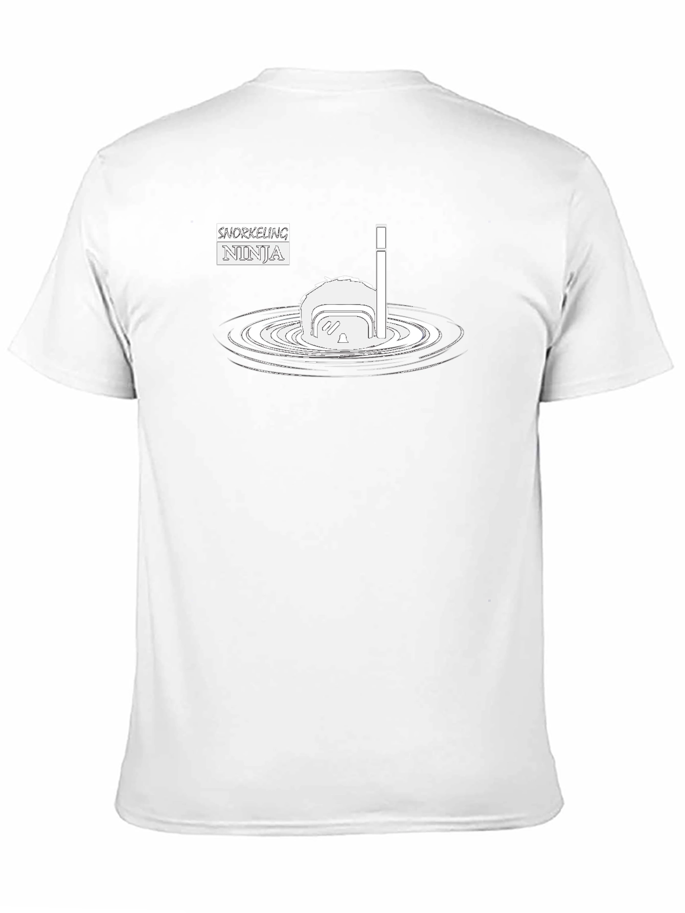 Snorkeling Ninja Graphic T-Shirt