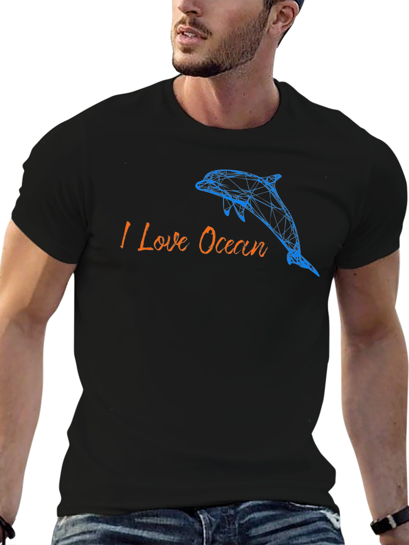 I Love Ocean Graphic Tee