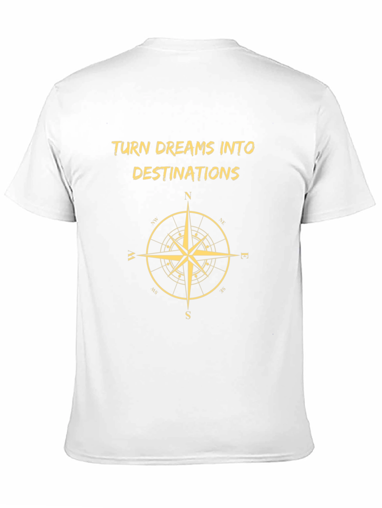 Adventure Seeker Tee: Turn Dreams Into Destinations Compass Shirt