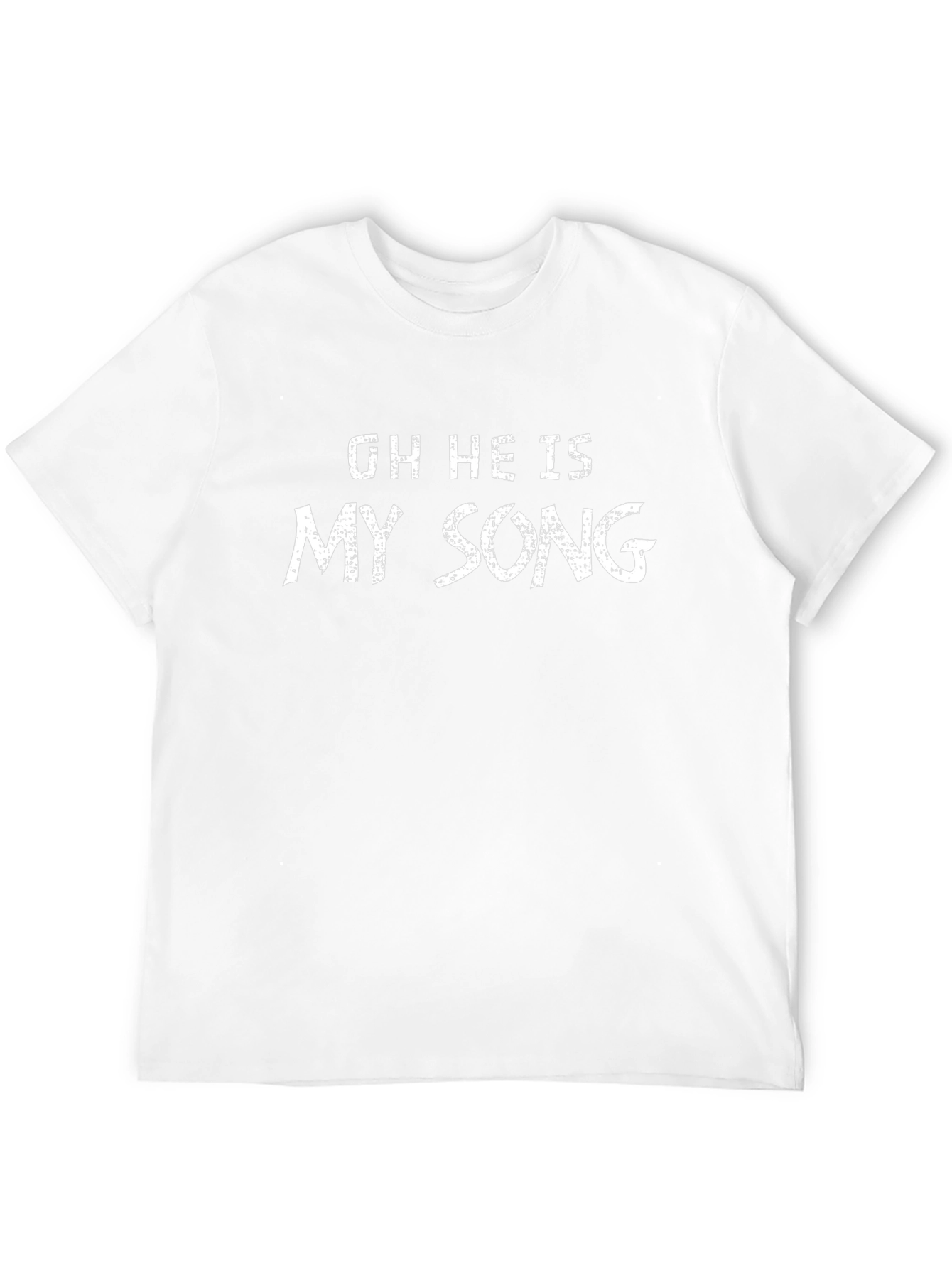Oh He is My Song Black T-Shirt