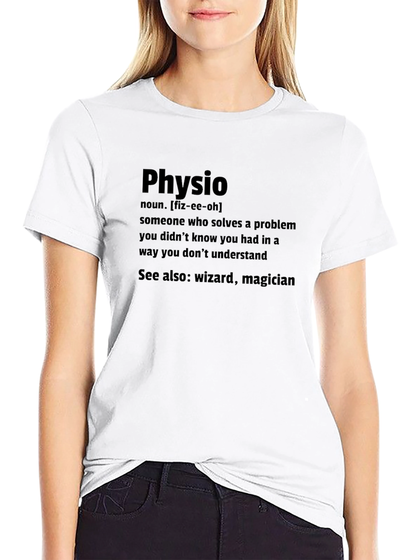 Physio Definition T-Shirt - Wizard Magician
