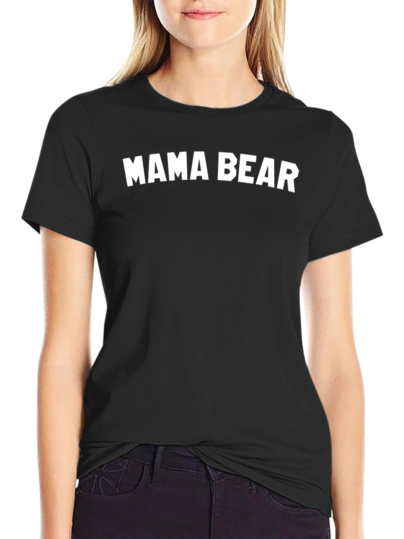 Mama Bear Graphic Tee - Stylish Comfort