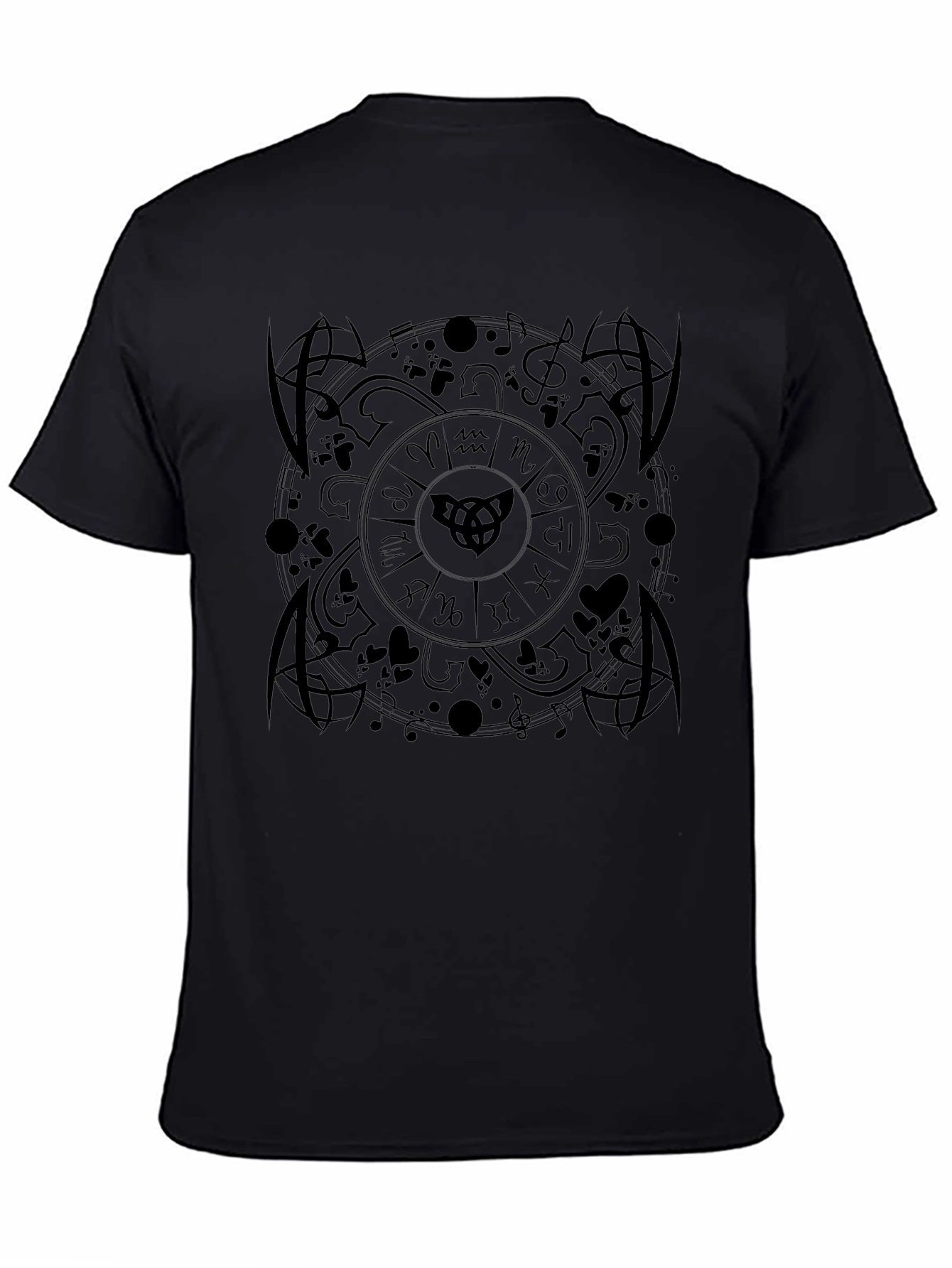Mystic Zodiac Black T-Shirt