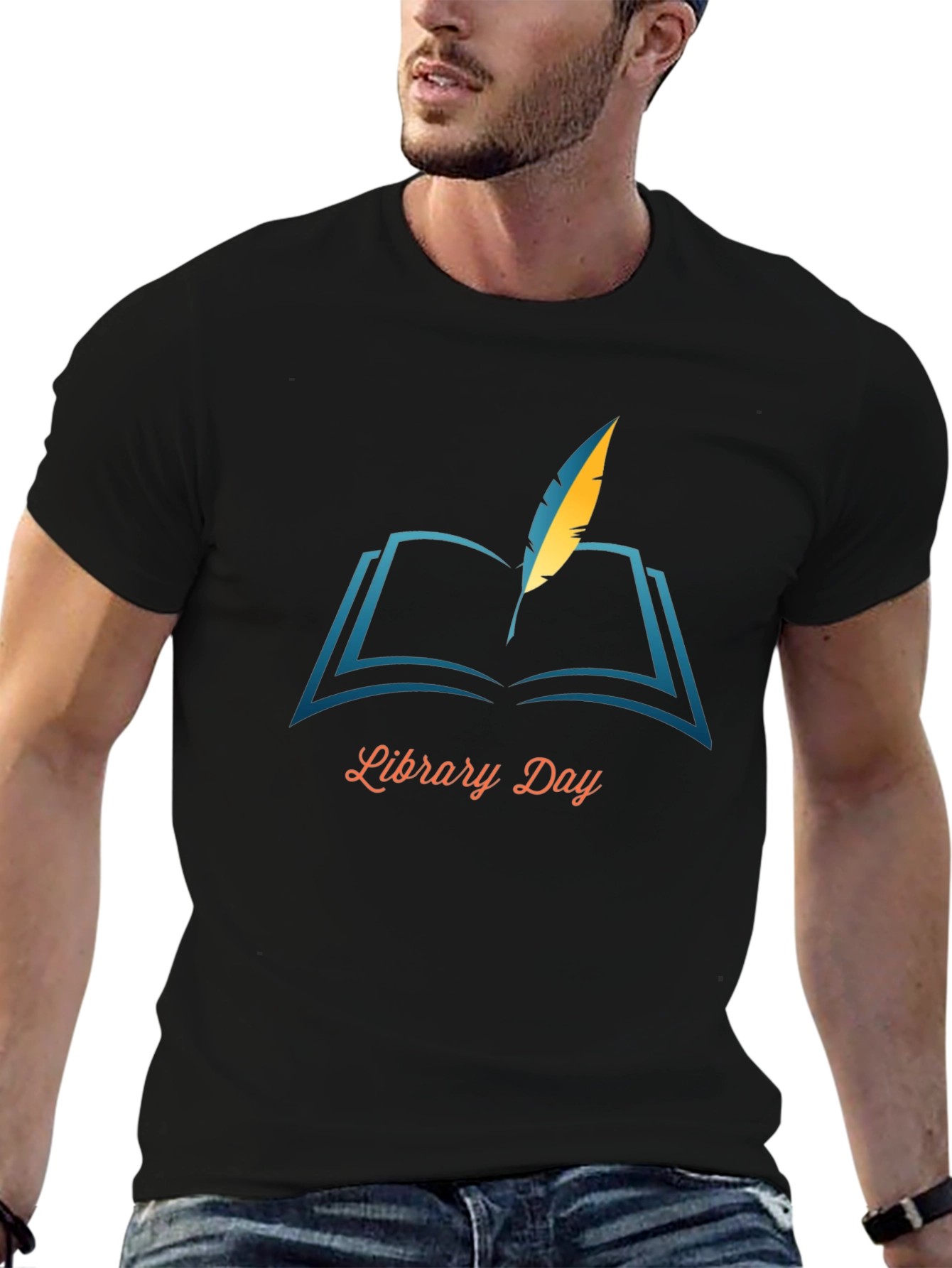 Library Day Graphic T-Shirt