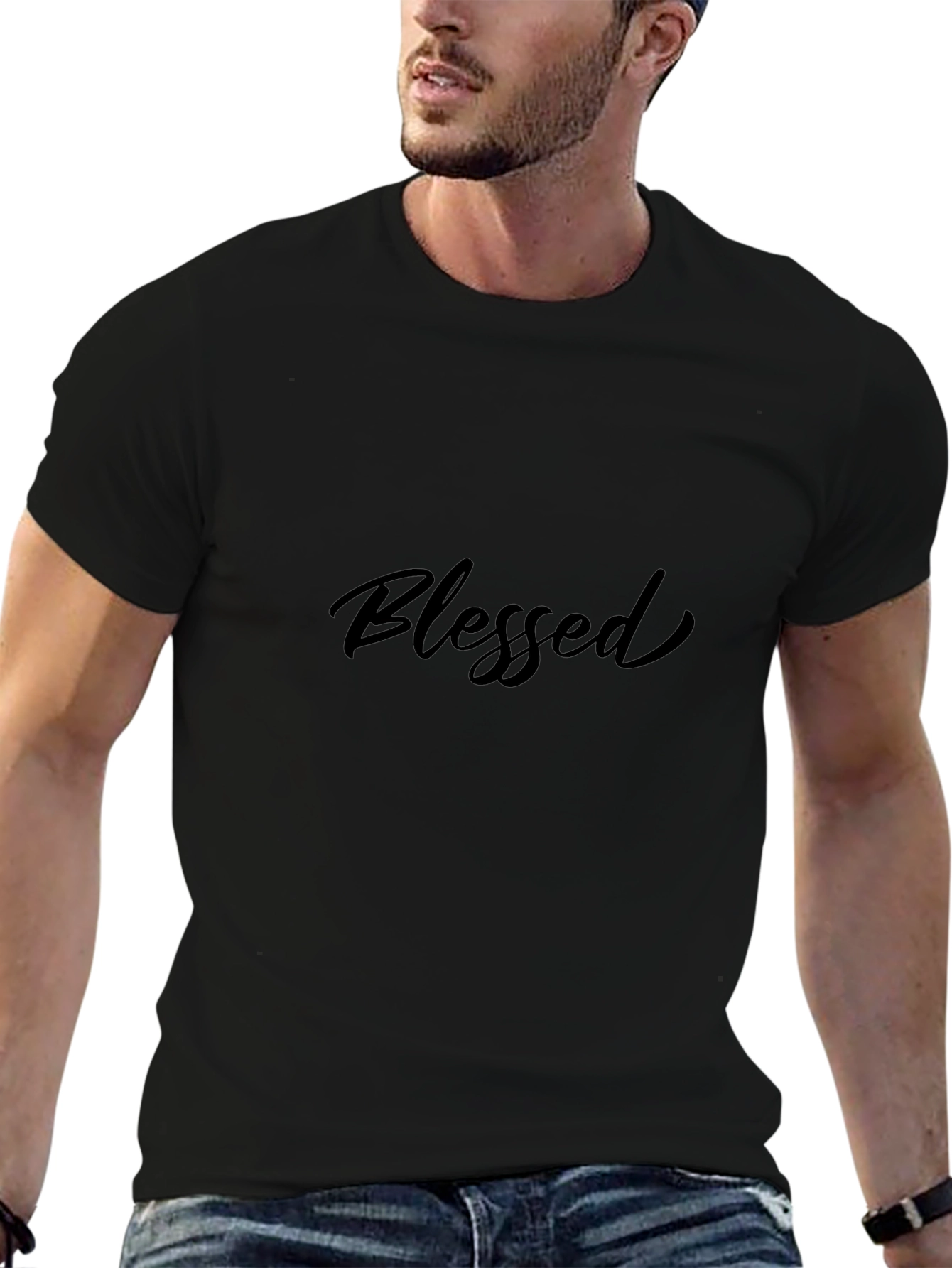 Blessed Graphic Tee - Black