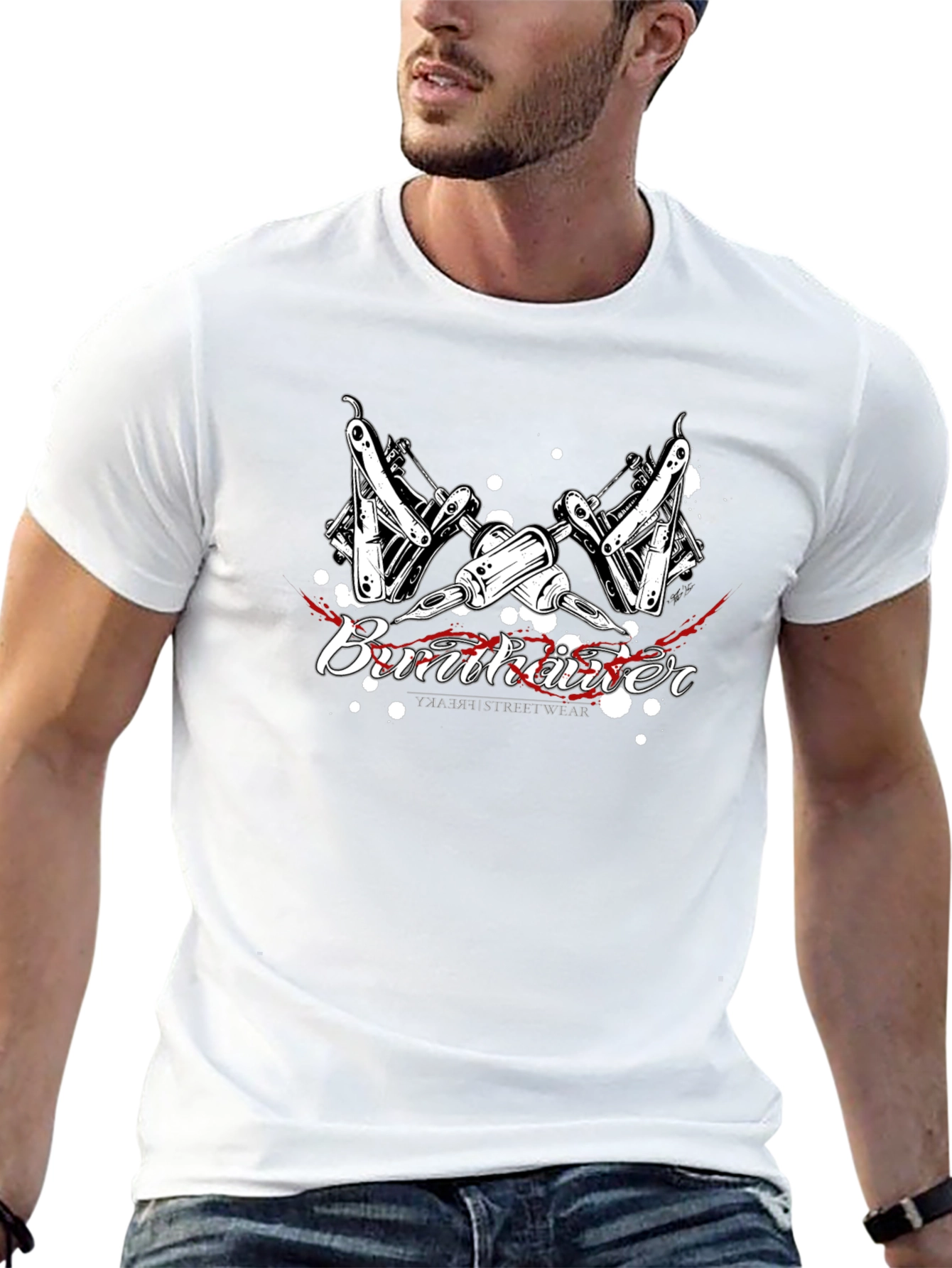 Urban Barber Graphic Print T-Shirt
