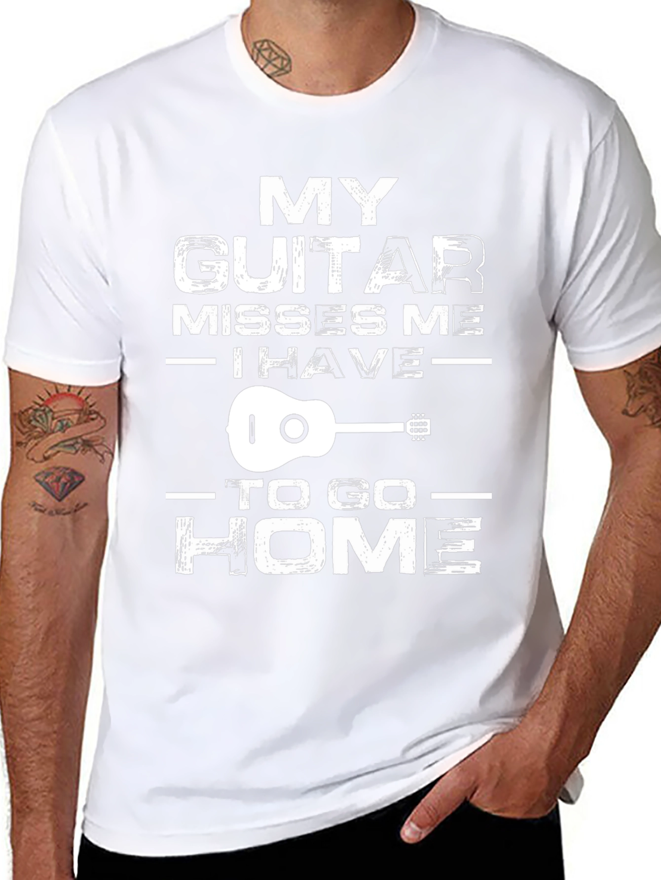 My Guitar Misses Me T-Shirt