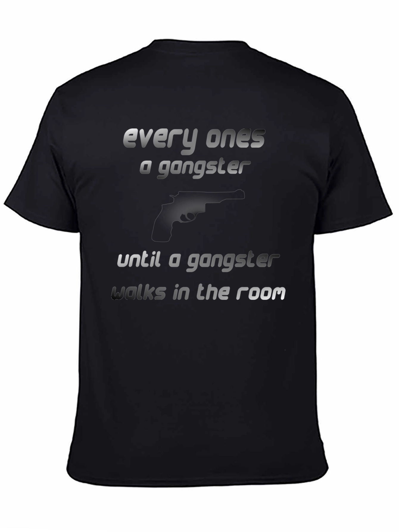 Gangster Graphic Tee - Bold Statement T-Shirt