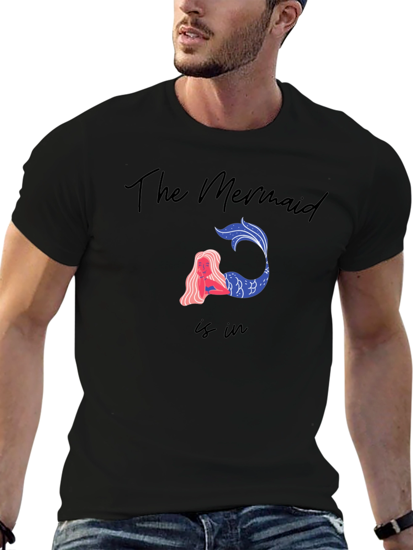 Mermaid Graphic Tee - The Mermaid is In