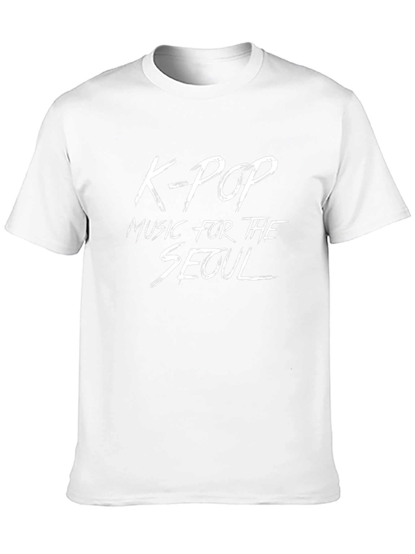 K-Pop Music Seoul Graphic Tee - Black