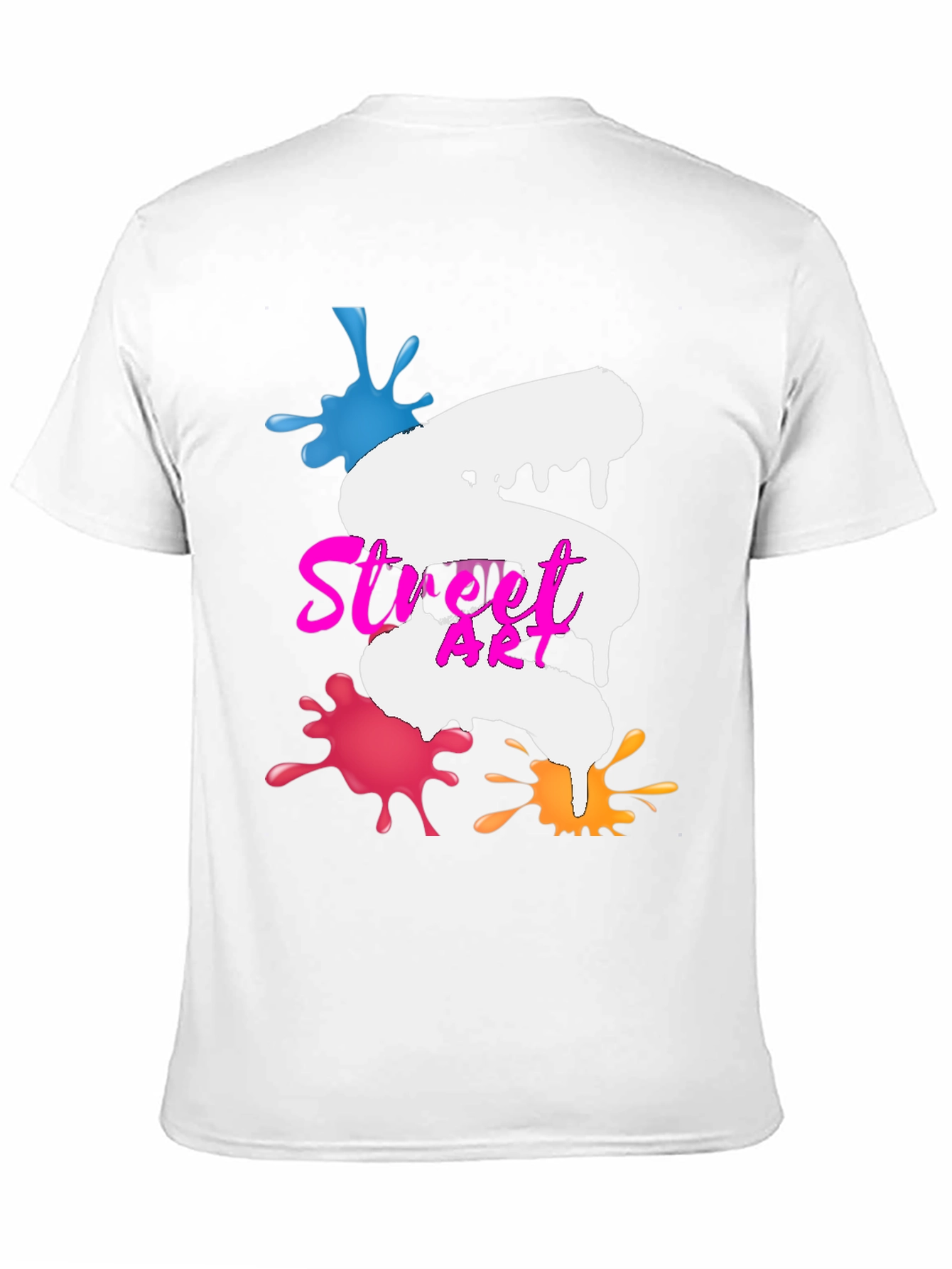 Street Art Graphic Tee - Black