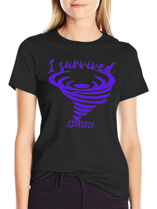 I Survived IDA 2021 Tornado Graphic T-Shirt