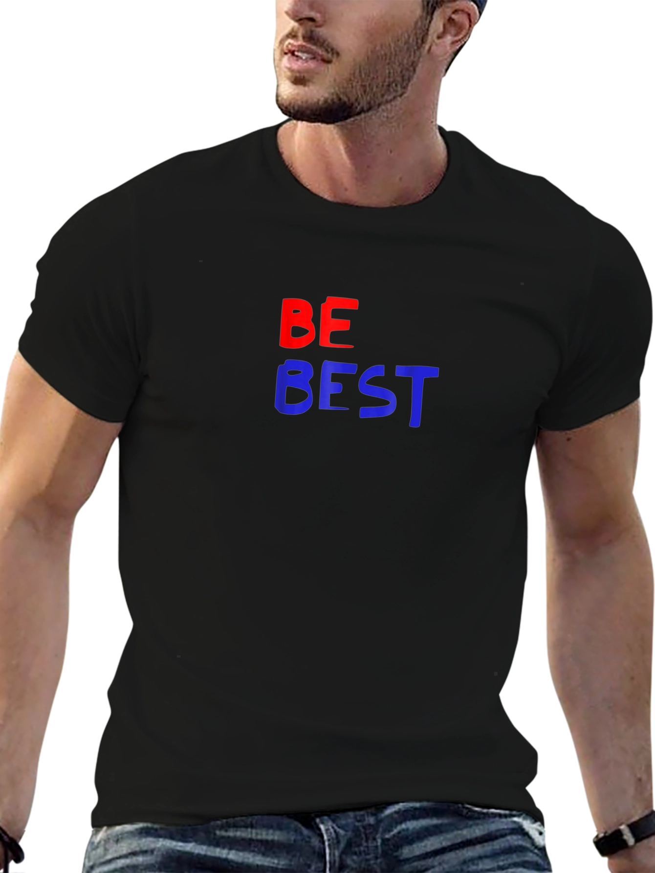 Be Best Graphic Black T-Shirt