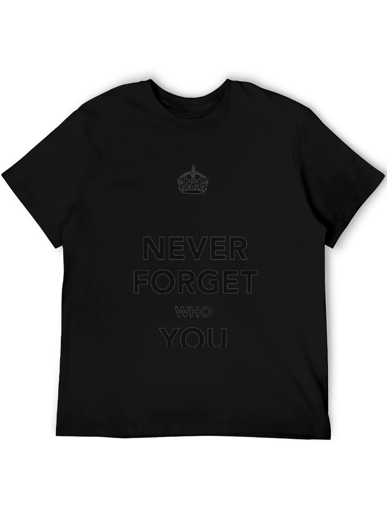 Black Never Forget Tee
