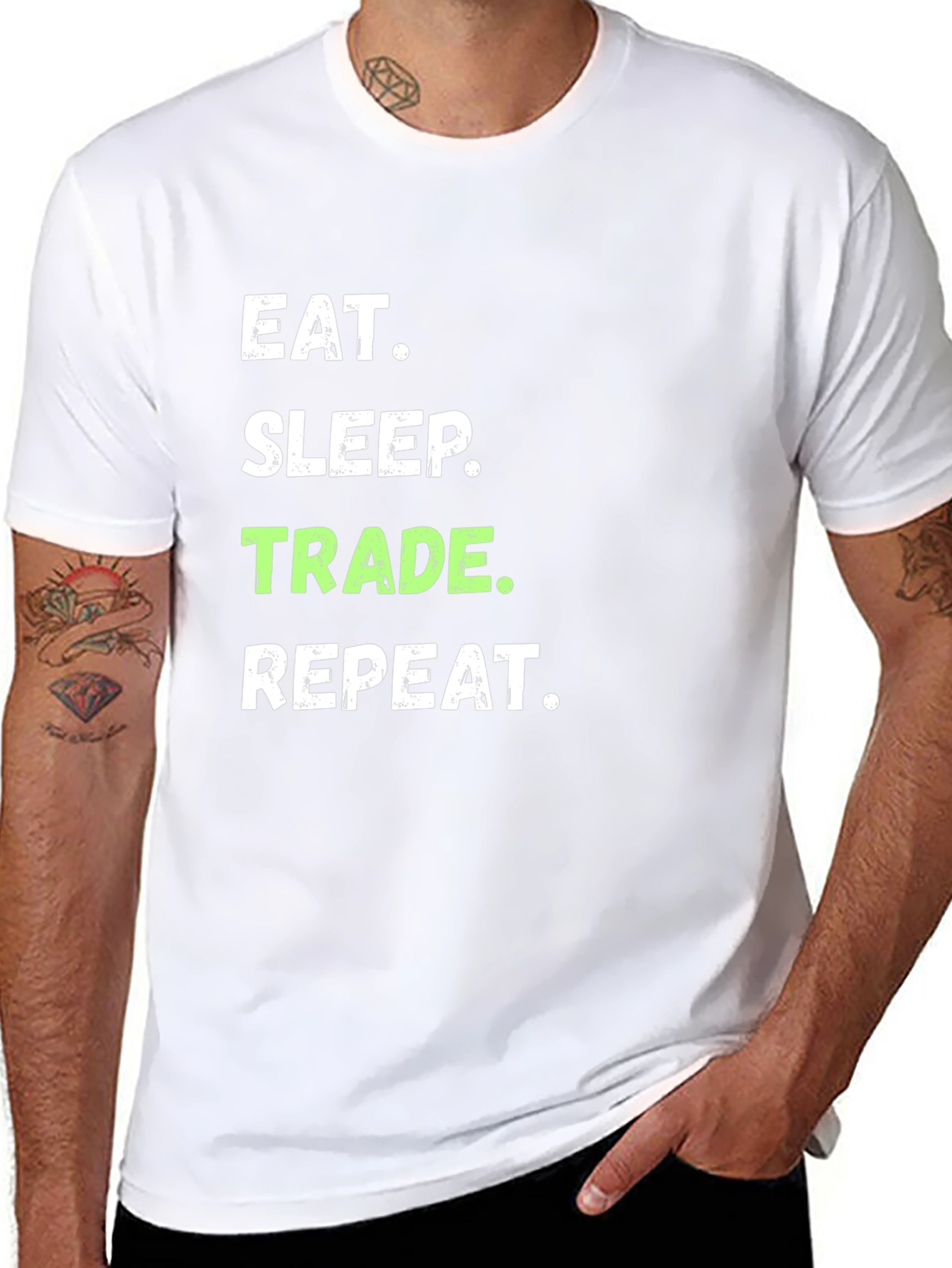 Eat Sleep Trade Repeat T-Shirt